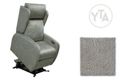 SILLÓN RELAX MOD. KARISSA GERIATRICO CARRO 1 MOTOR ELÉCTRICO EN COLOR CEMENTO