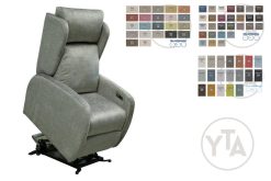 SILLÓN RELAX MOD. KARISSA GERIATRICO CARRO 1 MOTOR ELÉCTRICO. COLOR A ELEGIR.