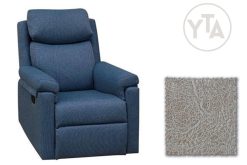 SILLÓN RELAX MOD. LINDY APERTURA ELÉCTRICA EN COLOR CEMENTO