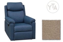 SILLÓN RELAX MOD. LINDY APERTURA ELÉCTRICA EN COLOR PIEDRA