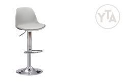 TABURETE ALTURA REGULABLE en color GRIS mod. PICASO